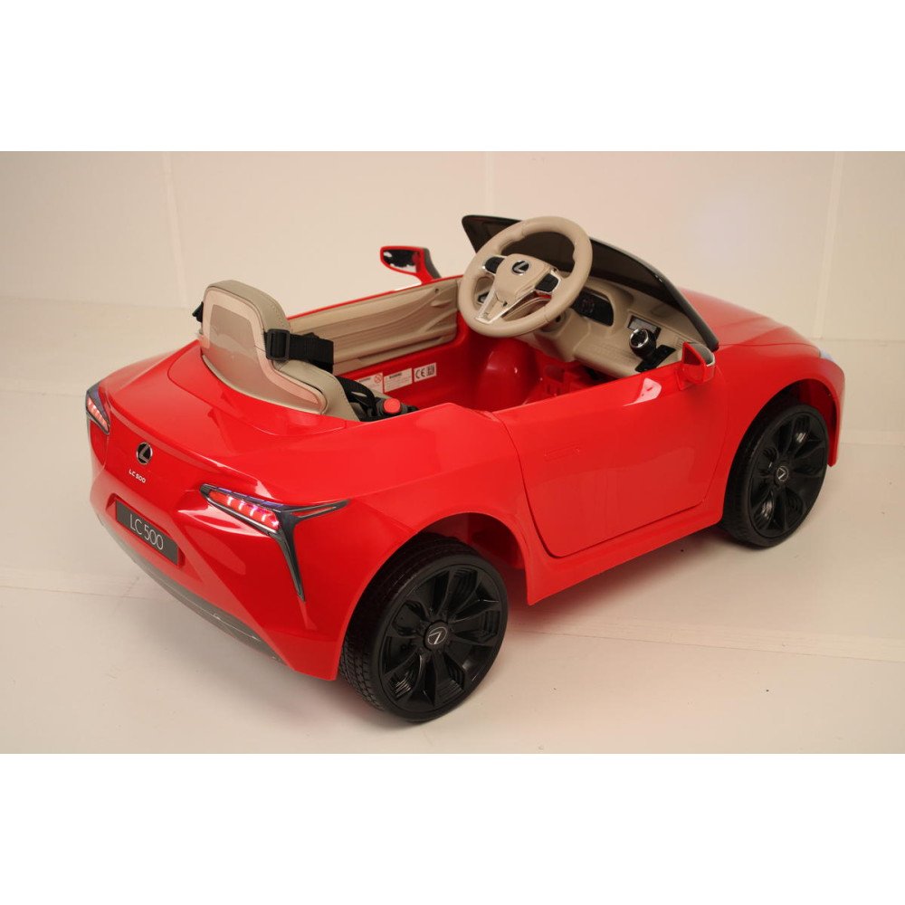 Детский электромобиль Lexus LC 500 (JE1618) красный