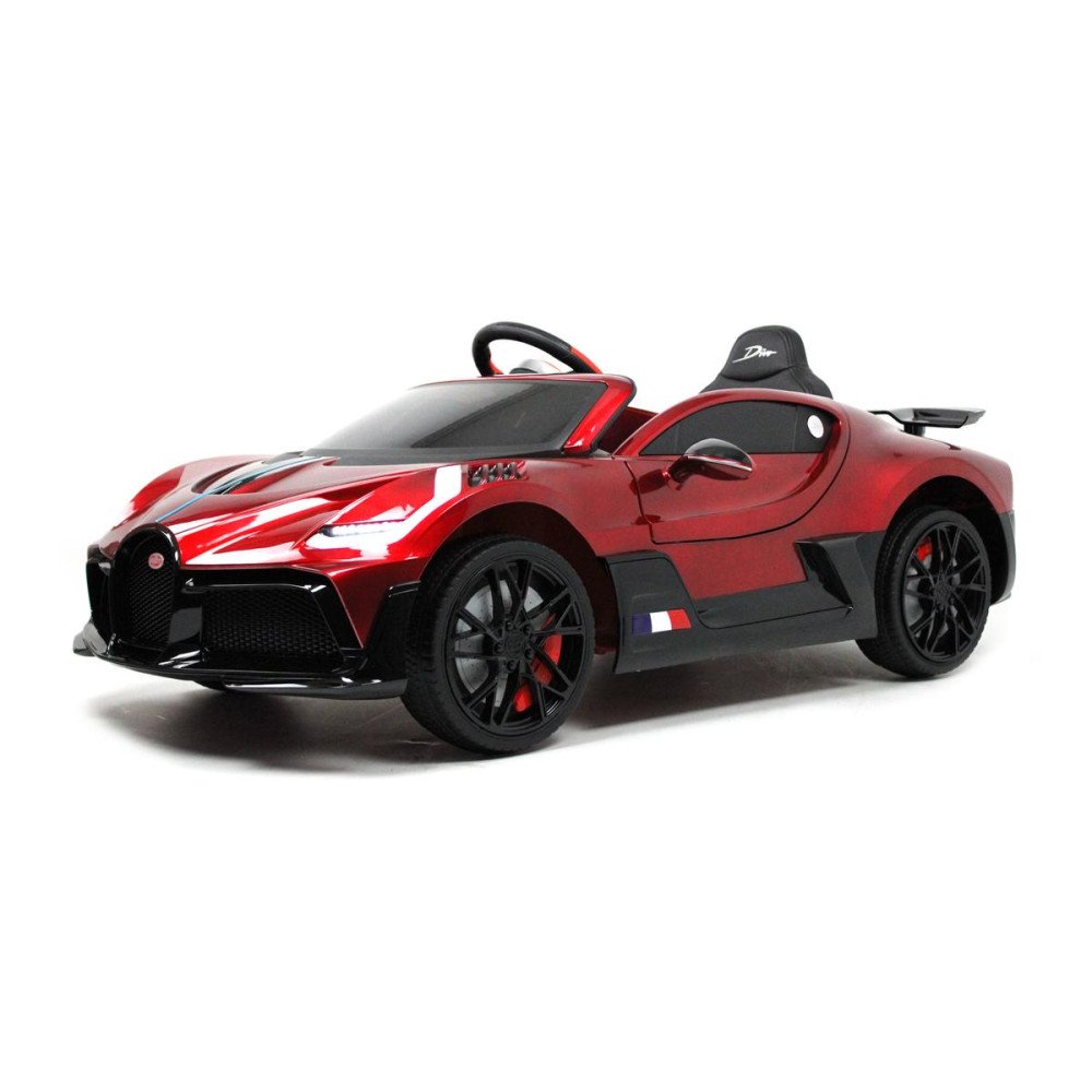 Детская машина Bugatti Divo (HL338) вишневый глянец