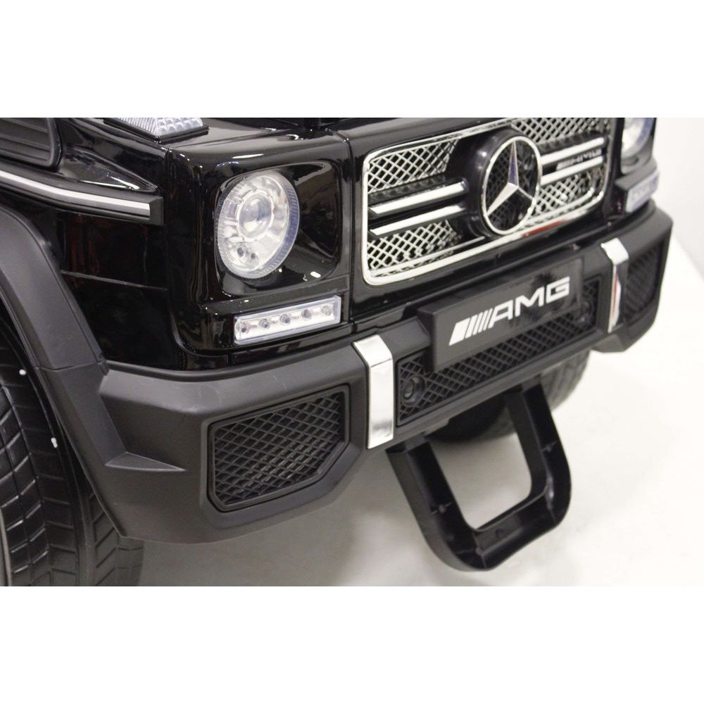 Электромобиль Мercedes-Benz G65 черный, лицензия