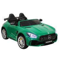 Полноприводный электромобиль Mercedes-Benz GT-R (HL-289) зеленый, с пультом