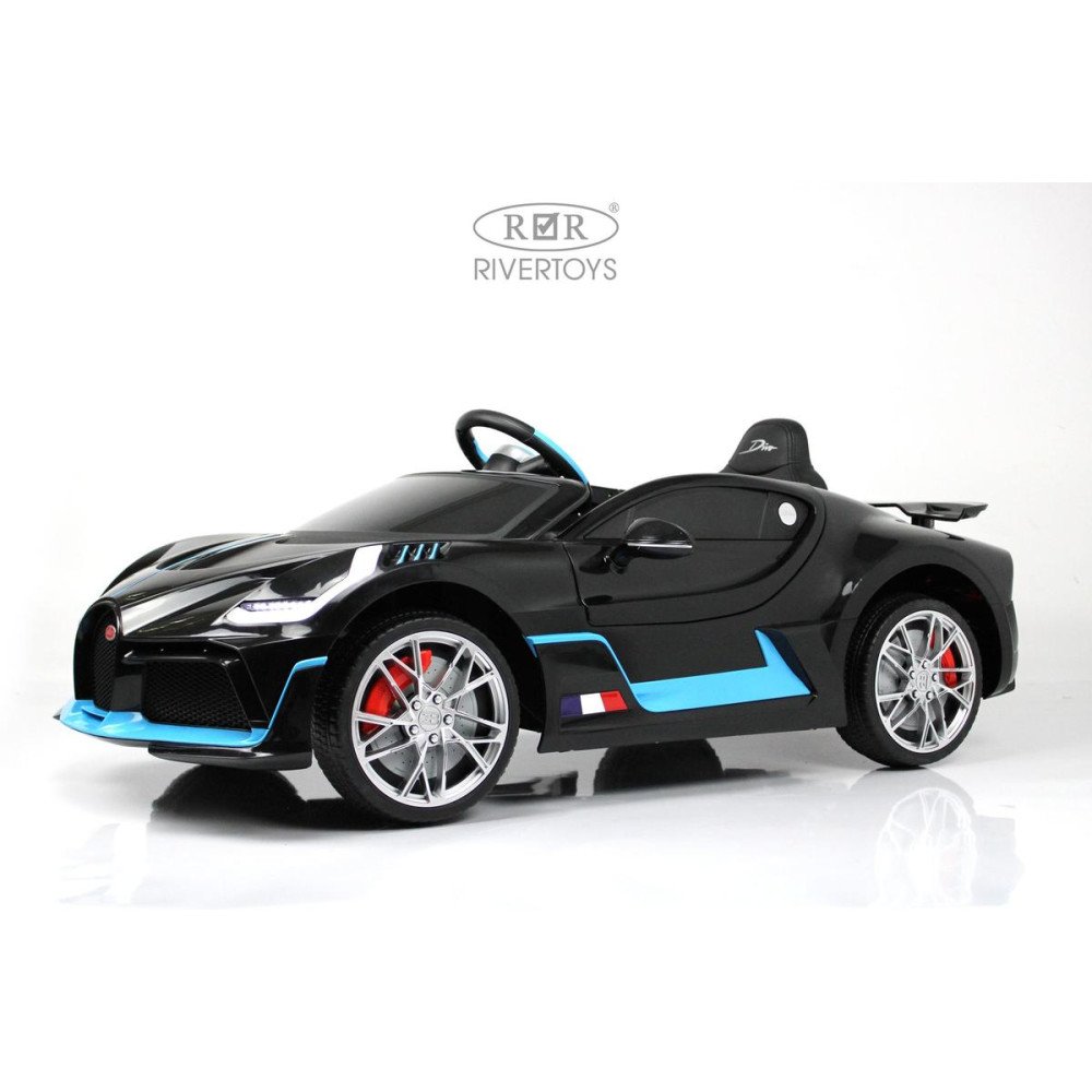 Детский электромобиль Bugatti Divo (HL338) черный