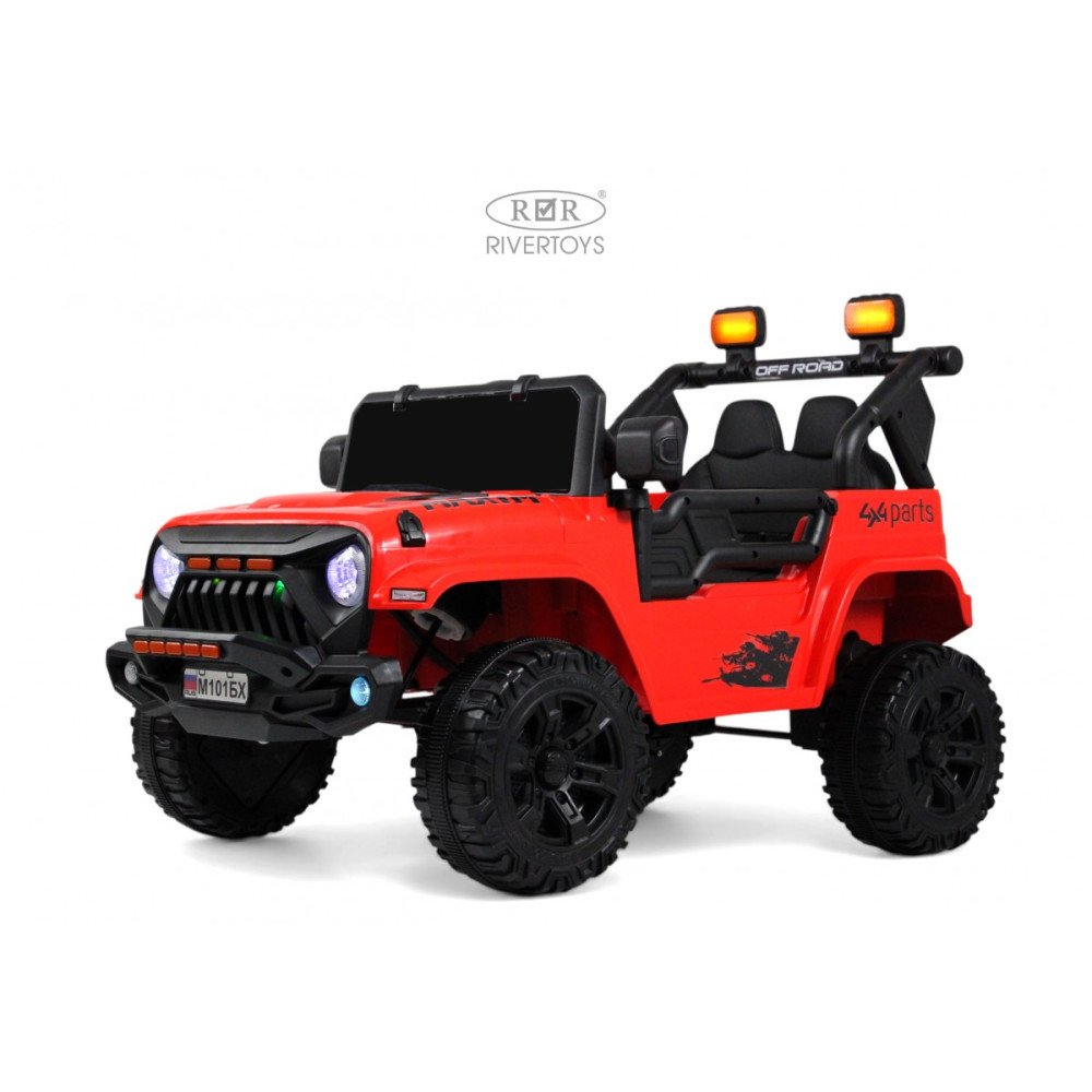 Детский электромобиль М101БХ красный (RiverToys)