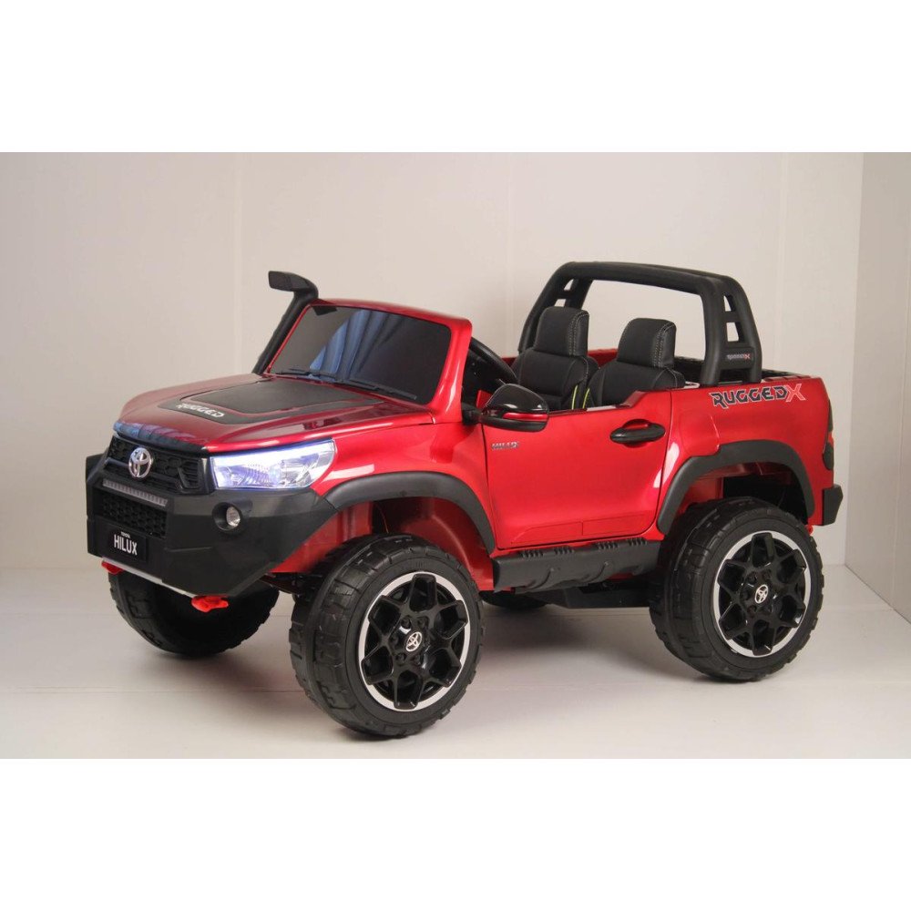 Детский электромобиль Toyota Hilux (DK-HL850) вишневый глянец