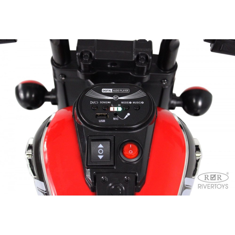 Трёхколёсный мотоцикл G500GG красный