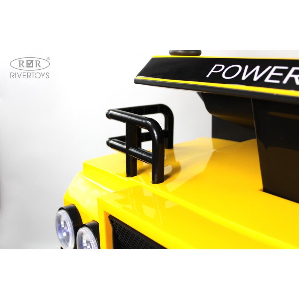 Детский электромобиль самосвал K111AM жёлтый