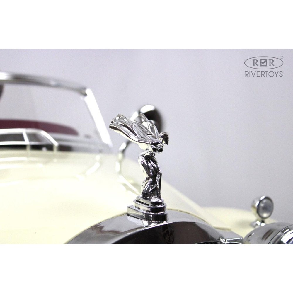 Электромобиль Rolls-Royce (E444EE) бежевый, с пультом