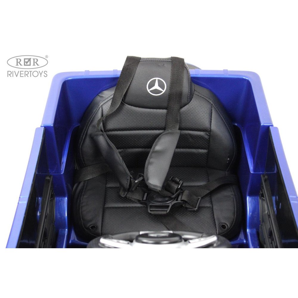 Детский электромобиль Mercedes-Benz G63 (O111OO) синий глянец