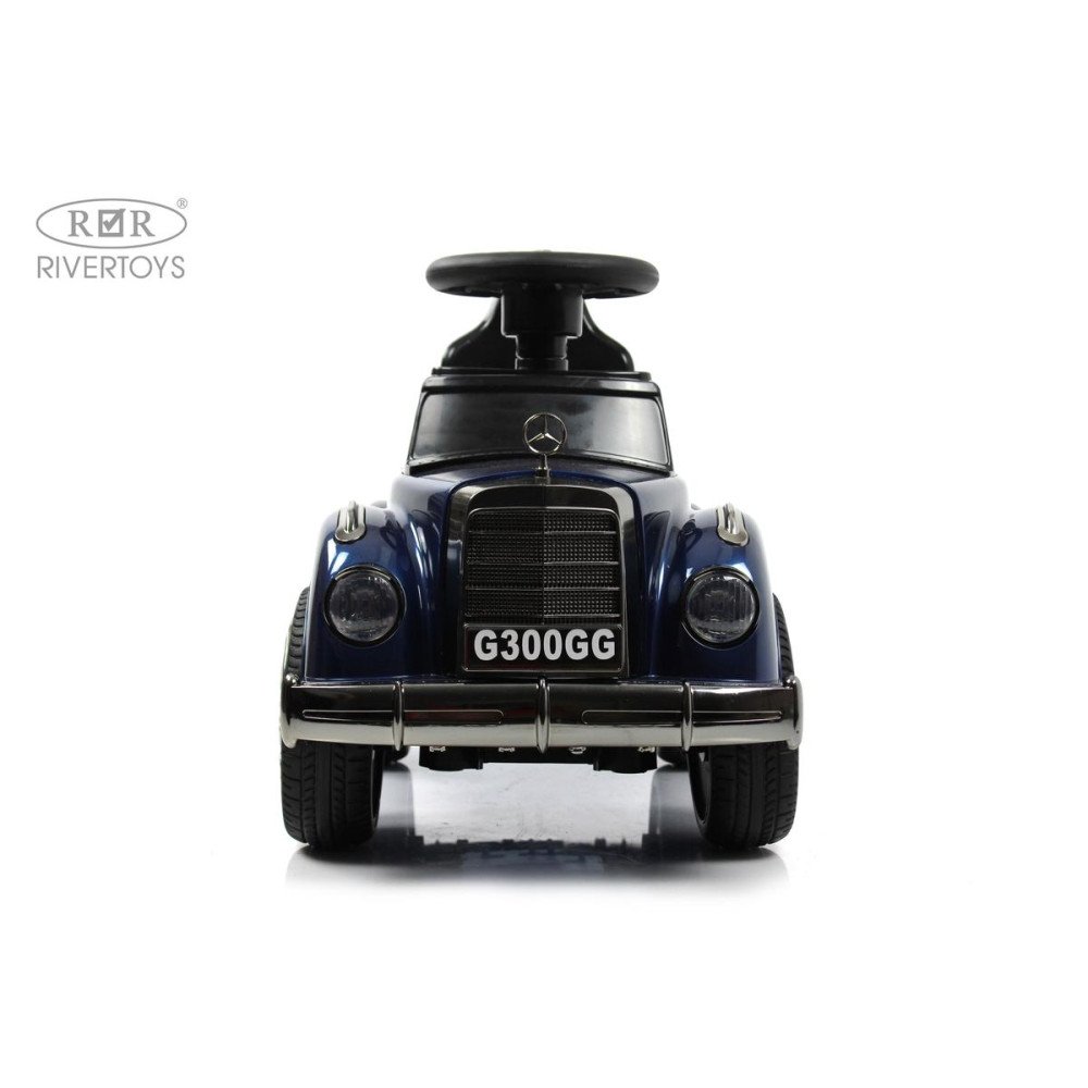Детский ретро толокар Mercedes-AMG 300S (G300GG) синий глянец