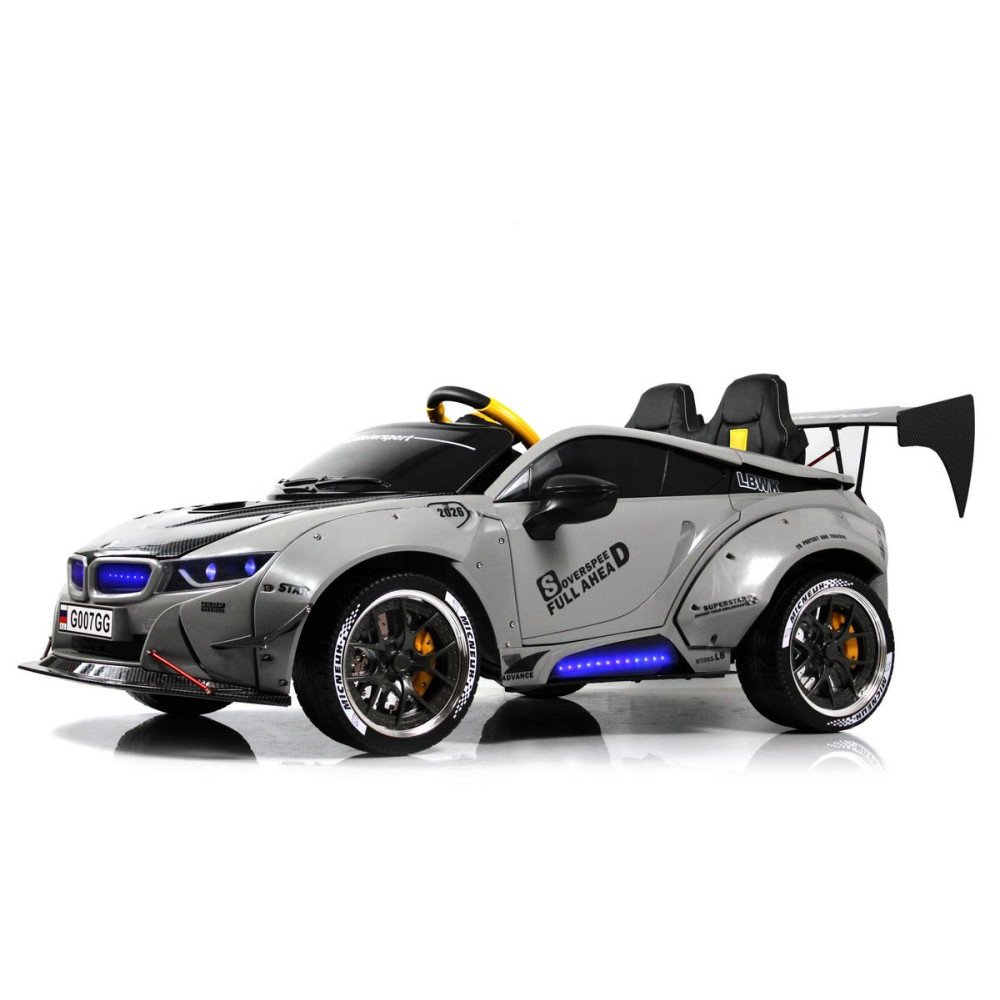 Электромобиль BMW G007GG серый