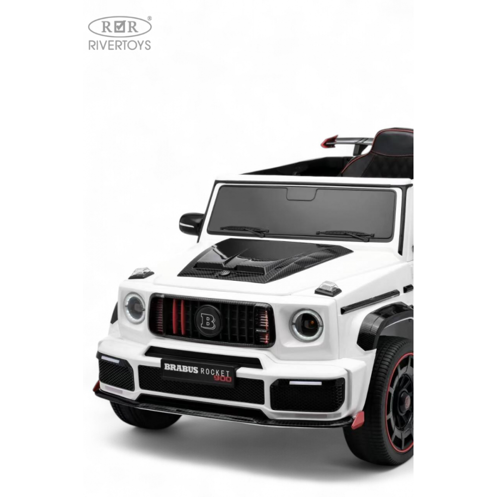 Детский электромобиль Brabus Z777ZZ белый