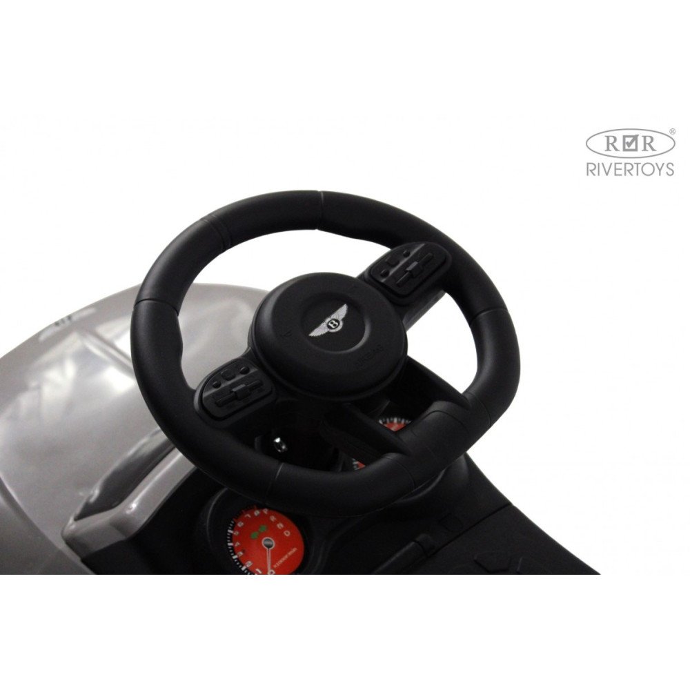 Детская машина толокар Bentley Z004ZZ-T серая