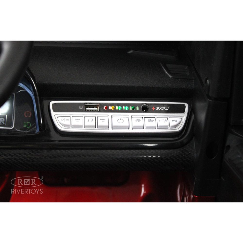 Детский электромобиль Toyota K555AM красный глянец