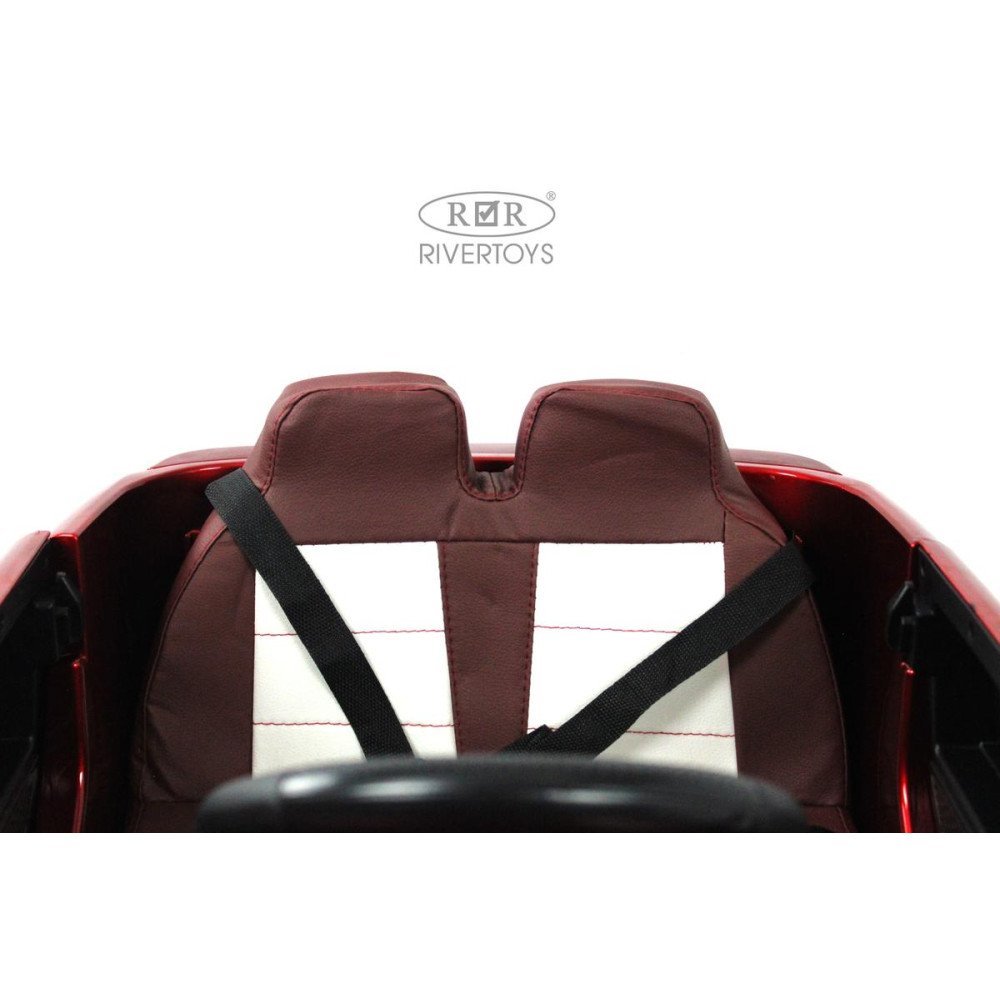 Детский электромобиль Toyota Land Cruiser М555БХ красный глянец