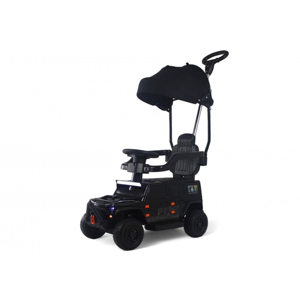 Детская машина с крышей G009GG черная