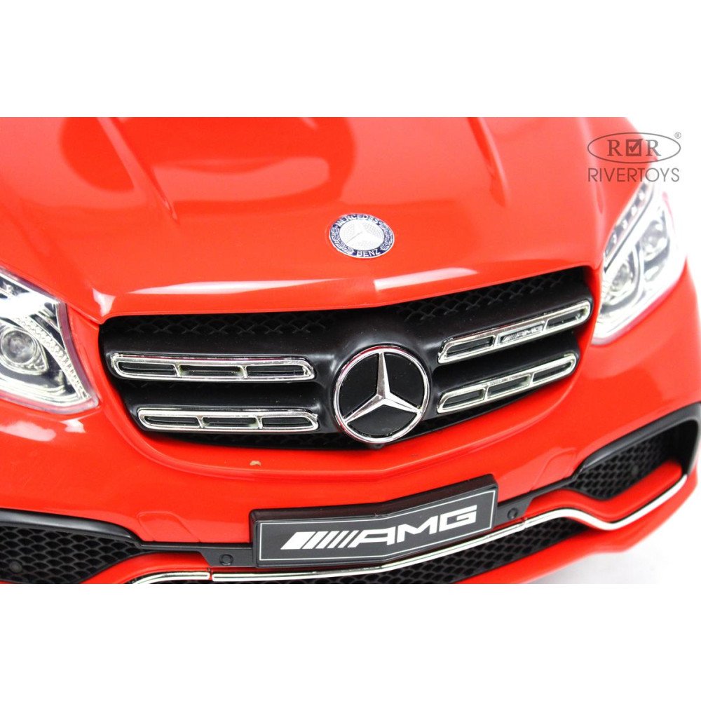 Детский толокар Mercedes-AMG GLS 63 (HL600) красный