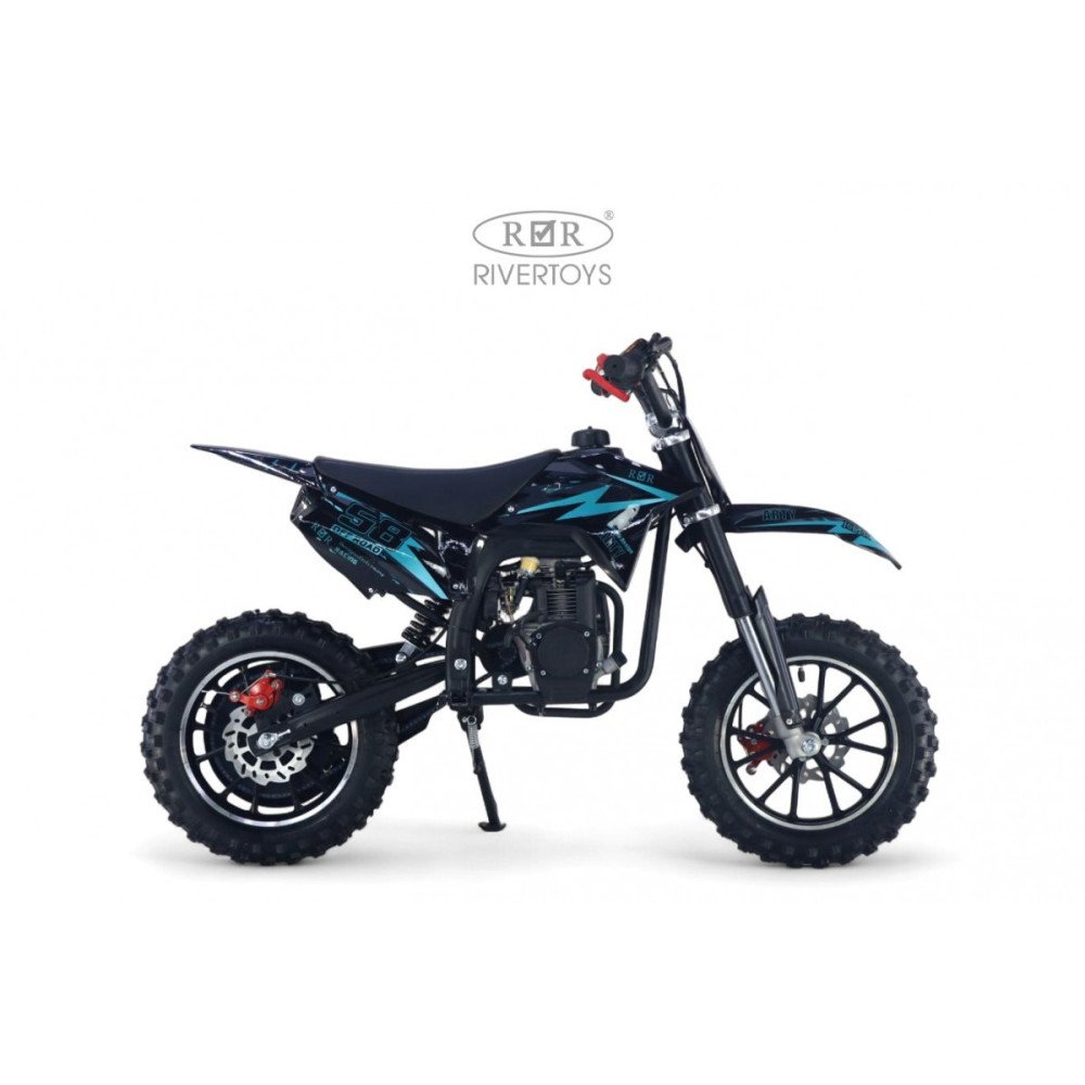 Детский мотоцикл ARTY синий, бензиновый