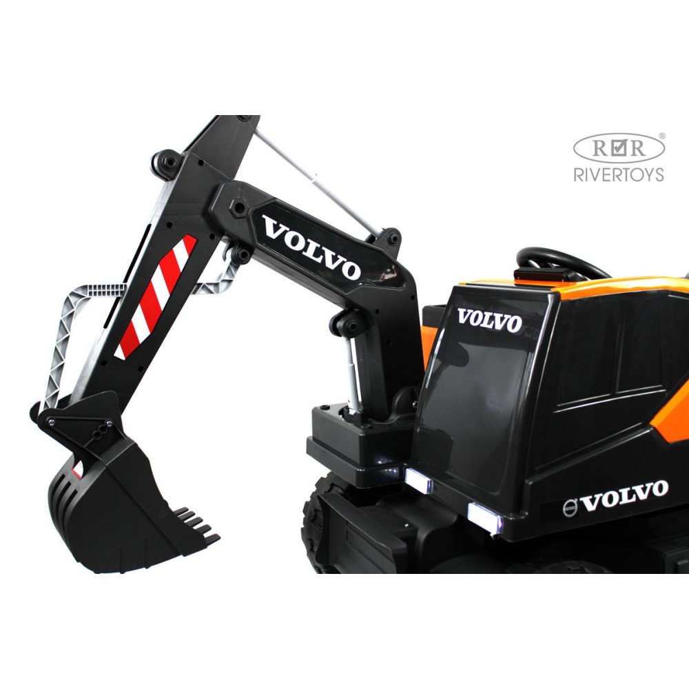 Детский экскаватор Volvo (Y444YY) оранжевый