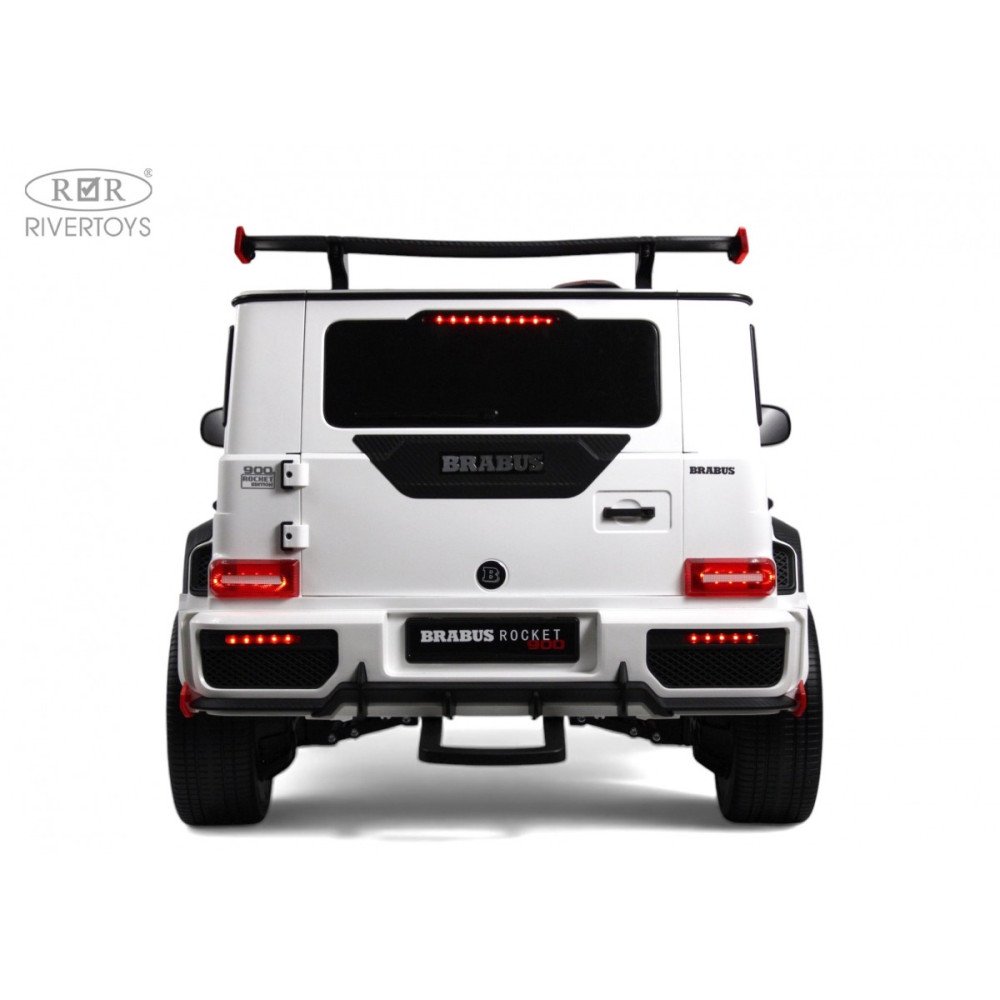 Детский автомобиль Mercedes-Benz Brabus Z888ZZ белый