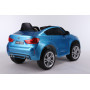 Электромобиль BMW X6M (JJ2199) синий глянец, с пультом