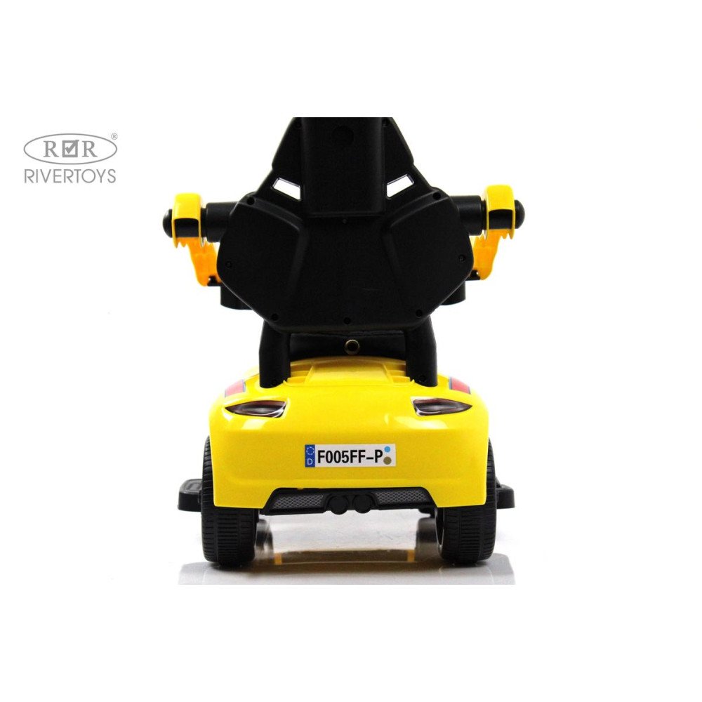 Детский толокар Ferrari F005FF-P желтый