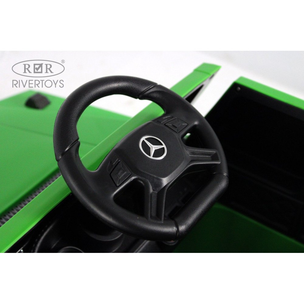 Детский автомобиль Mercedes-AMG G63 (G222GG) зеленый