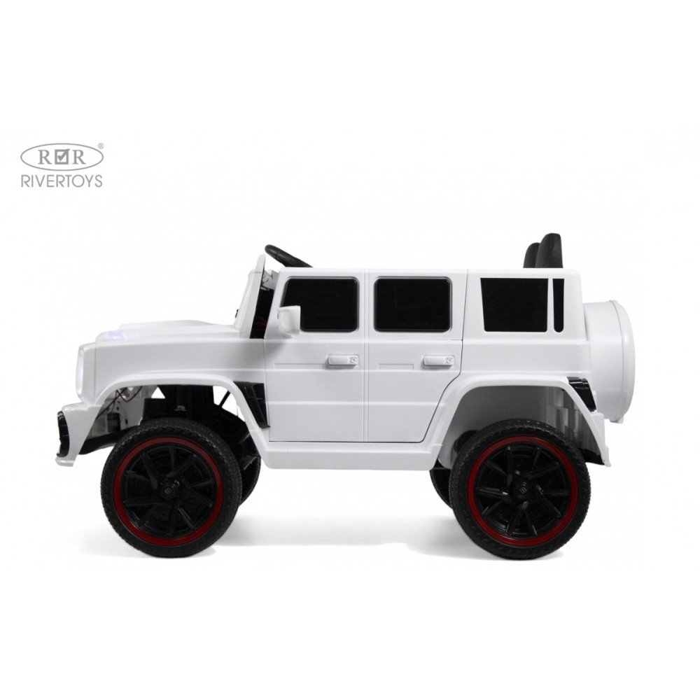 Детский электромобиль Z111VO белый (RiverToys)