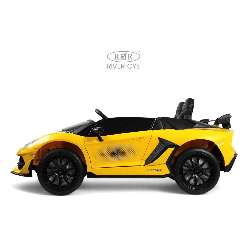 Детская машина Lamborghini Aventador K999PX желтый