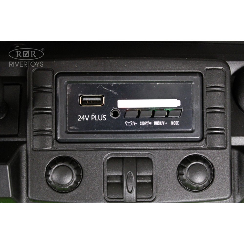 Детский внедорожник Jeep A222AA красный