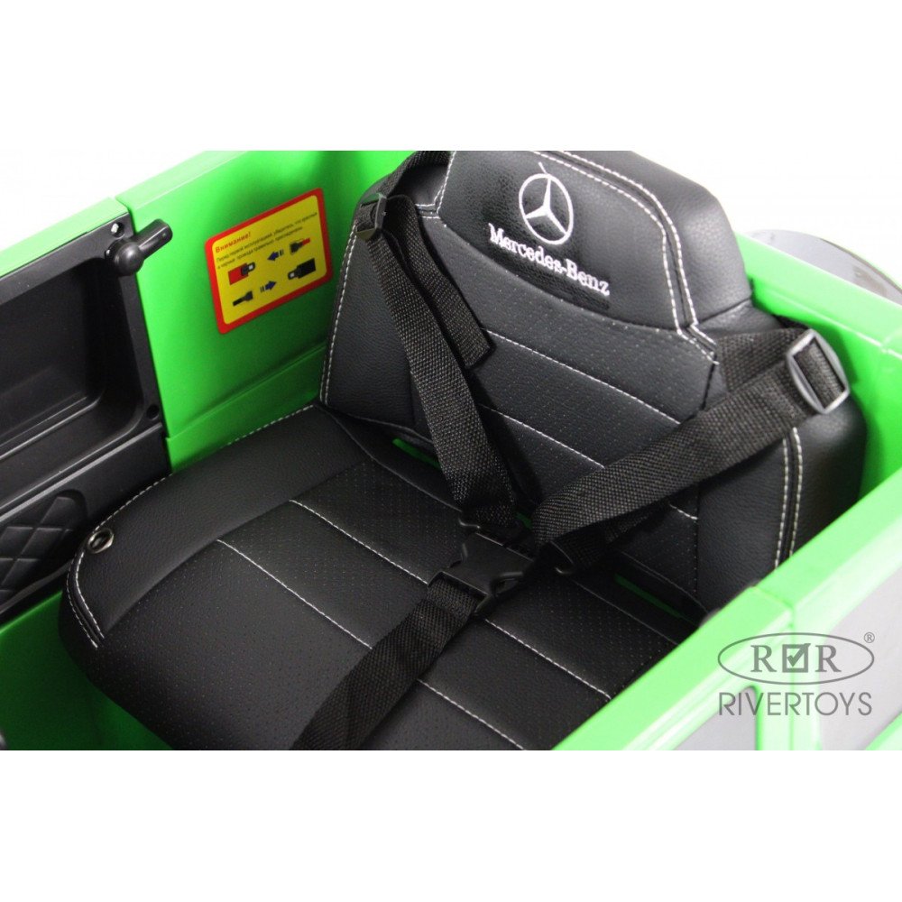 Детский автомобиль Mercedes-AMG G63 (G222GG) зеленый