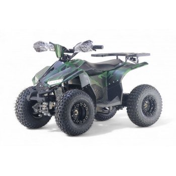 Квадроцикл LEON 48V зеленый камуфляж