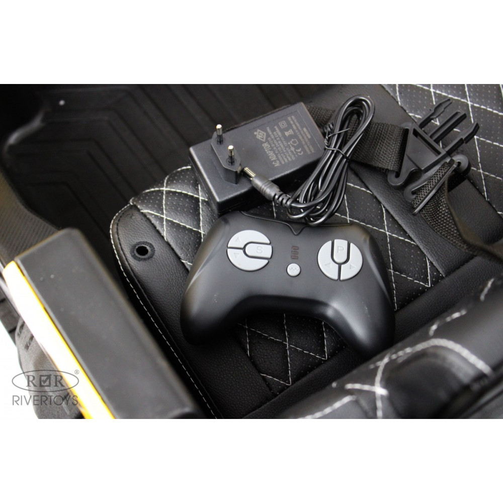 Электромобиль C111CC-B зеленый, багги, полный привод, пульт ДУ