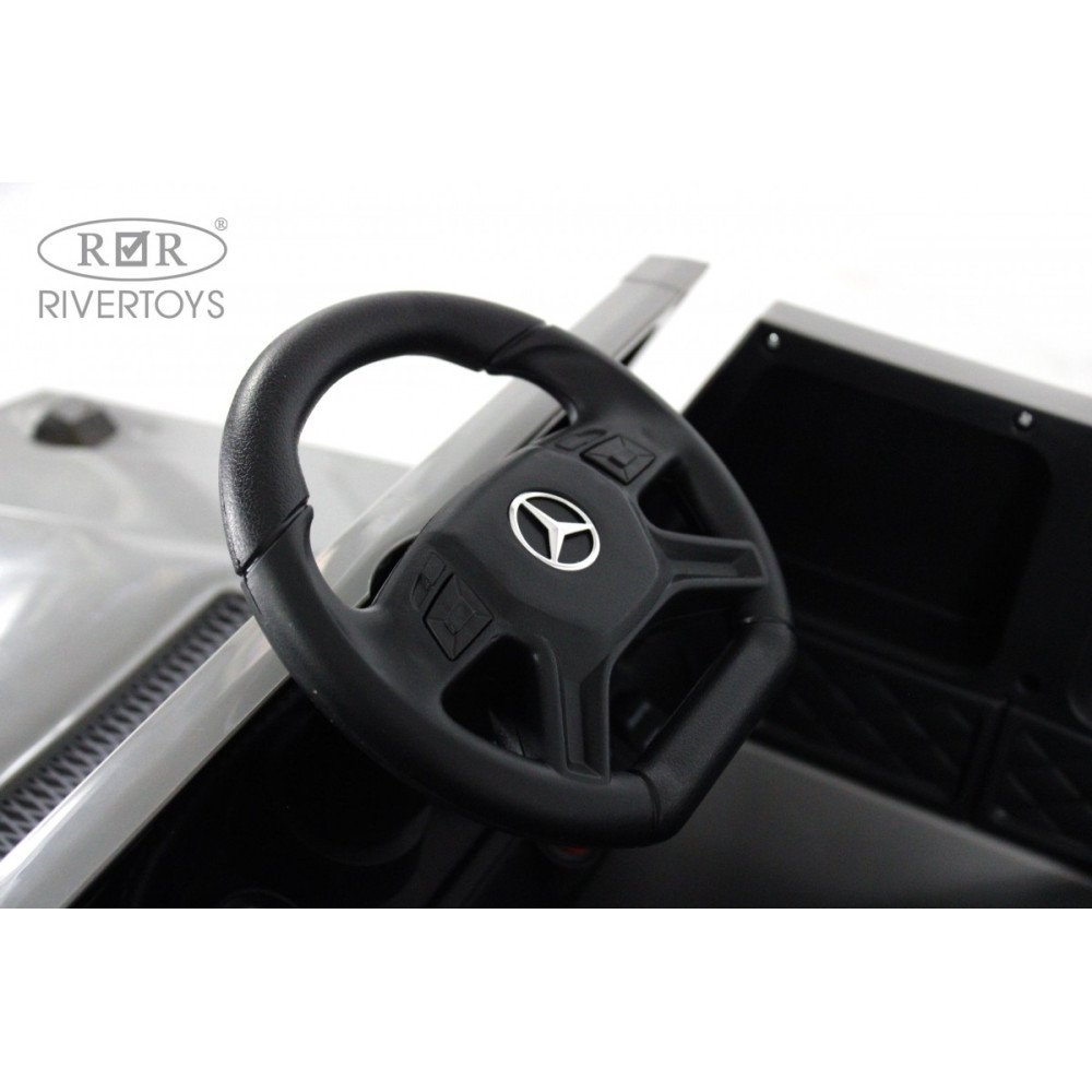 Электромобиль Мерседес AMG G63 (G222GG) серый