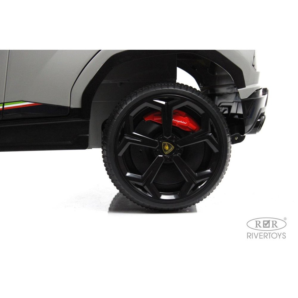 Электромобиль Lamborghini Urus (E777EE) серый