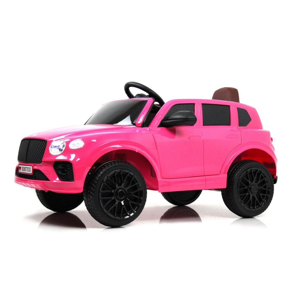 Детская машина Bentley X007XX розовый глянец с пультом