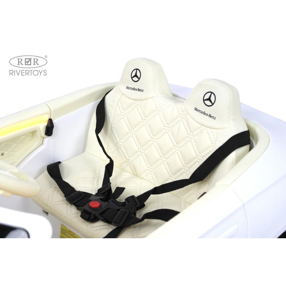 Детский электромобиль Mercedes-Benz М333БХ белый