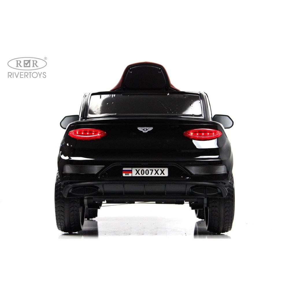 Детский электромобиль Bentley X007XX с пультом черный глянец