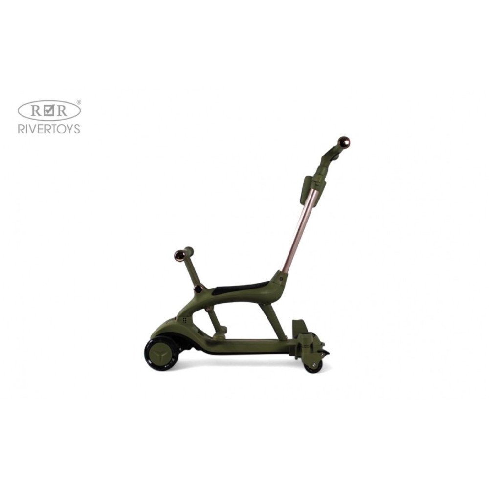 Детский cамокат-беговел HB-111 зеленый