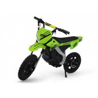 Детский двухместный электромотоцикл E777KX зеленый