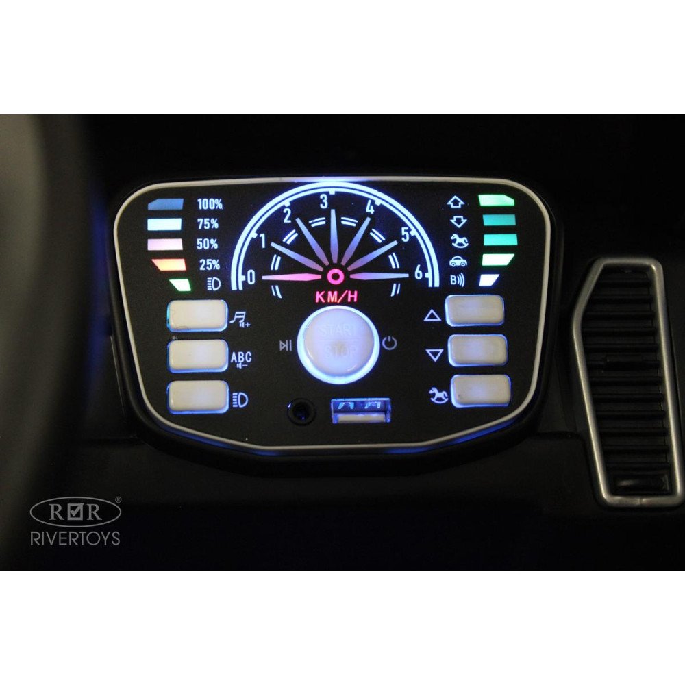 Детский электромобиль Porsche Cayenne E999EE синий глянец