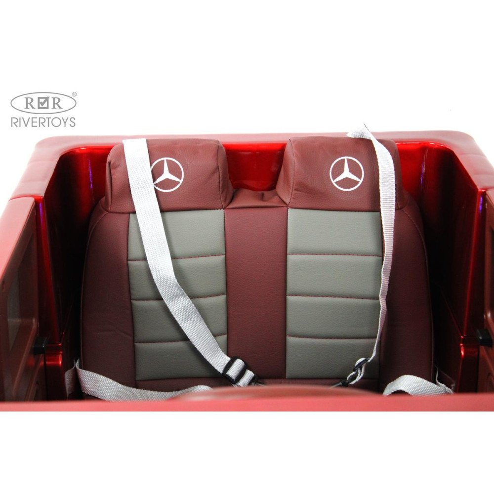 Электромобиль Гелендваген Mercedes-Benz G65 (E111EE) красный глянец