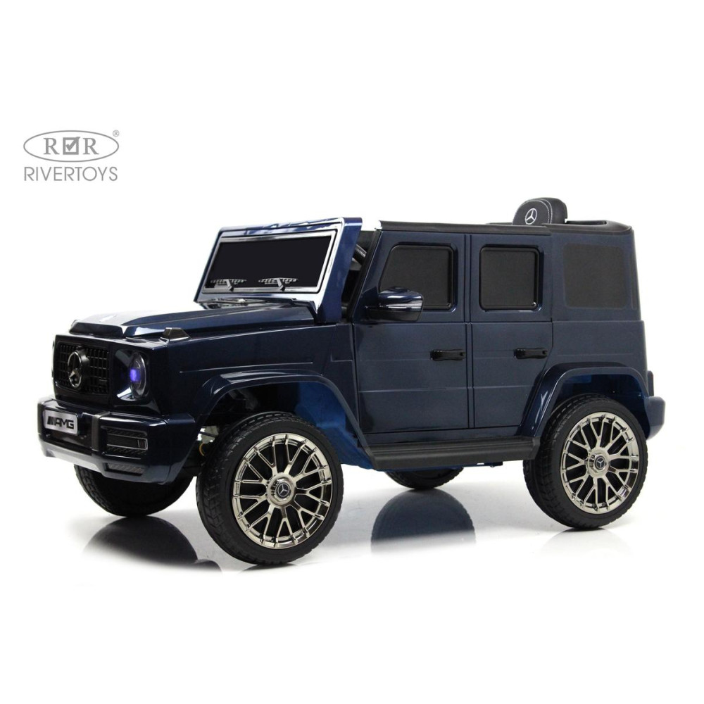 Детский электромобиль Mercedes-AMG G63 4WD (G333GG) синий глянец