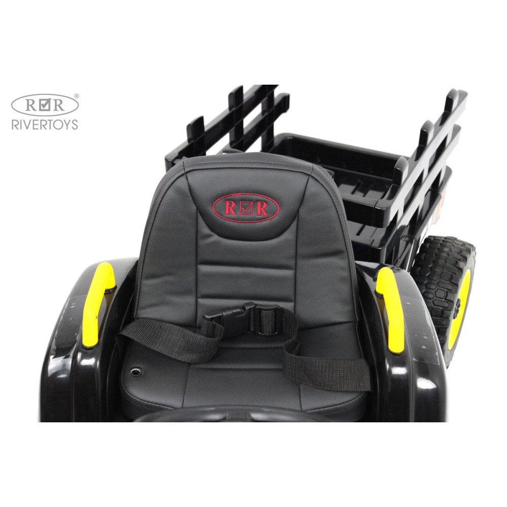 Детский электромобиль трактор H888HH черный