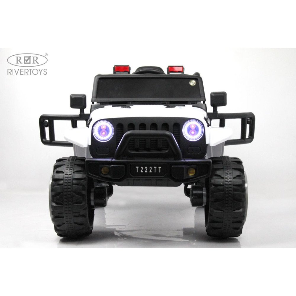 Полноприводная детская машина Jeep Wrangler T222TT 4WD белый