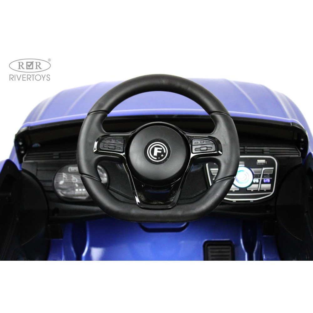 Электромобиль Audi X008XX синий глянец