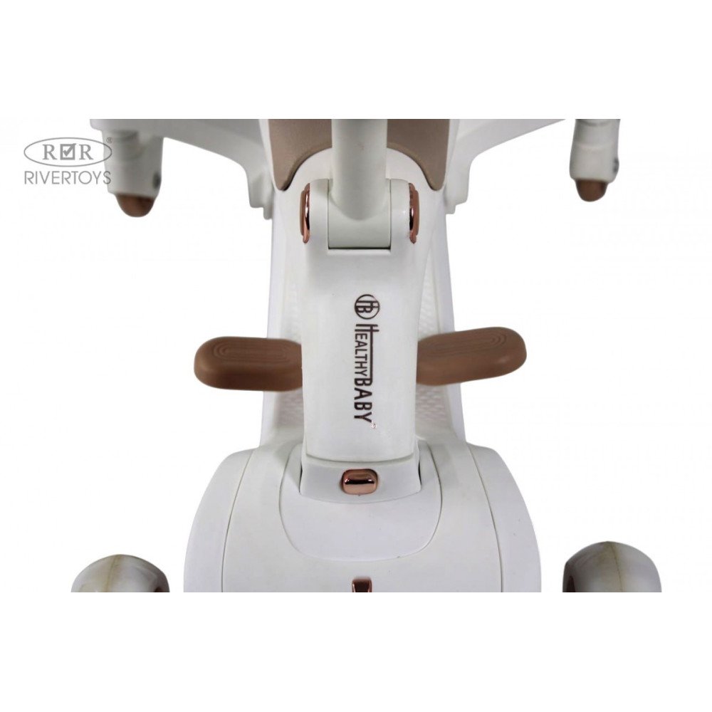 Детский cамокат-беговел HB-111-A белый