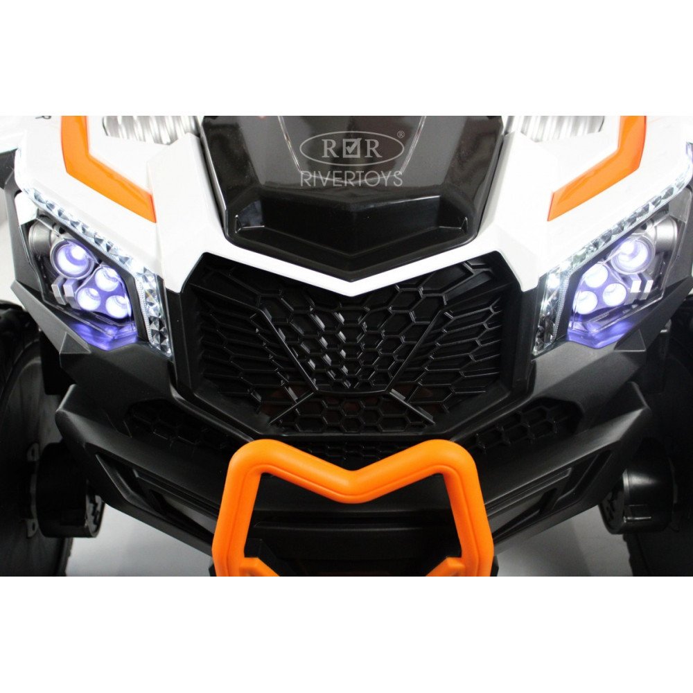 Детский машина X707XX бело-оранжевая