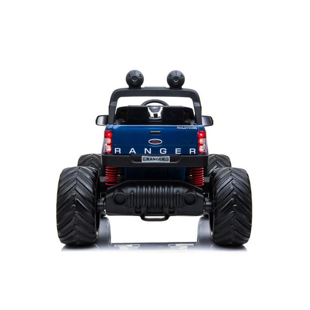 Детский электромобиль Ford Monster Truck(DK-MT550) синий глянец, полноприводный, с пультом