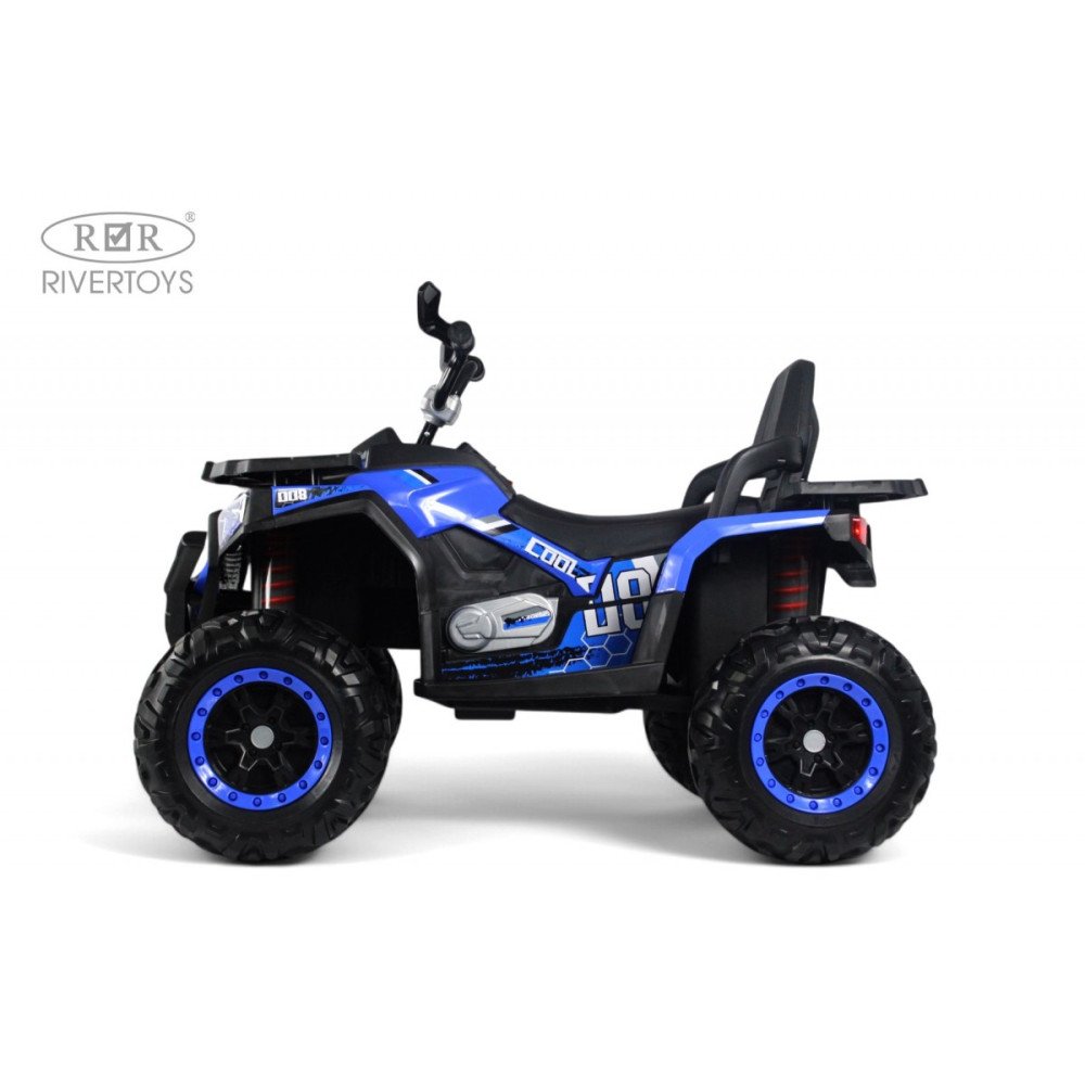Детский квадроцикл K001AM синий, 4WD