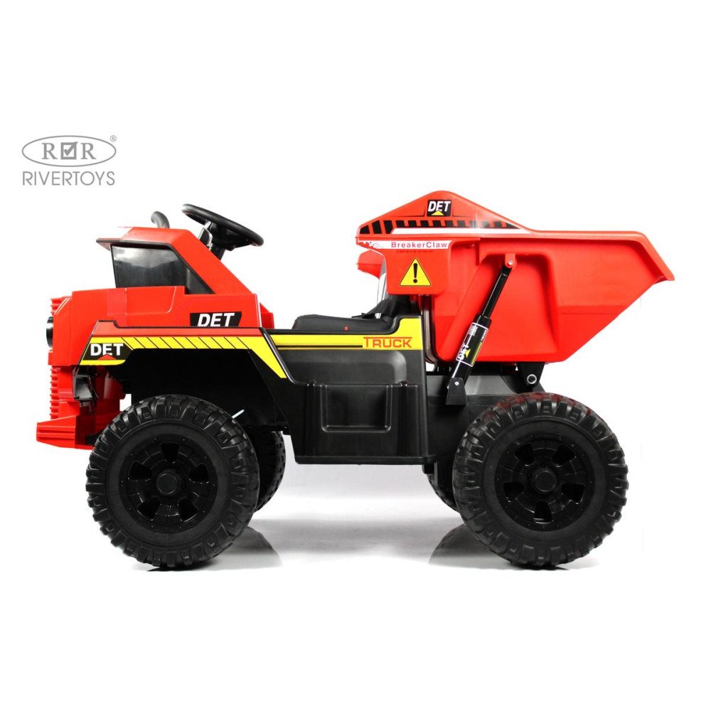 Детский электромобиль самосвал K111AM красный