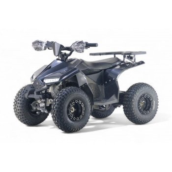 Мощный электроквадроцикл LEON 48V карбон, детский